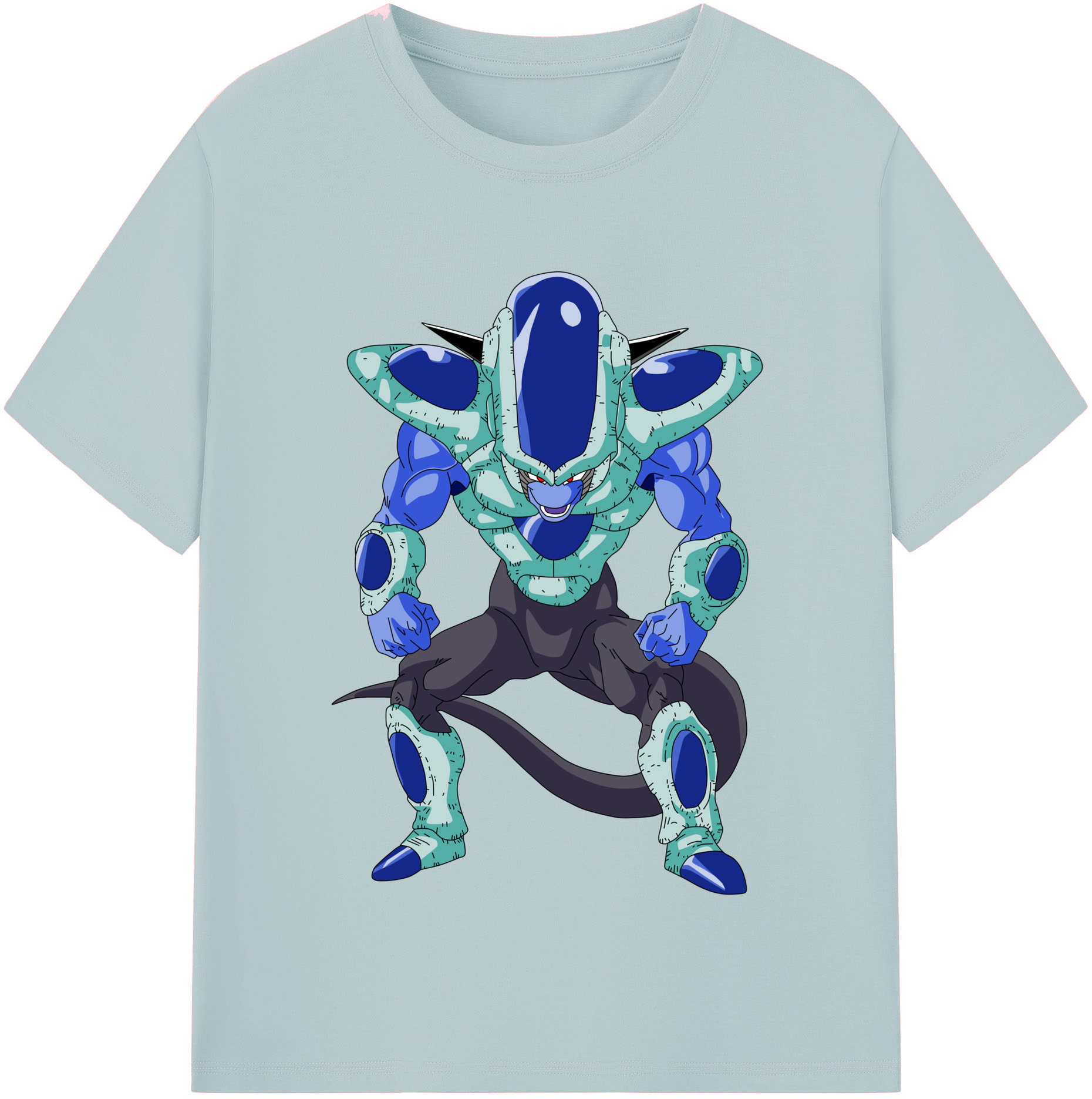 （画像用） ドラゴンボール フリーザ DRAGON BALL Frieza 綿100％半袖Tシャツ（フロントプリント）